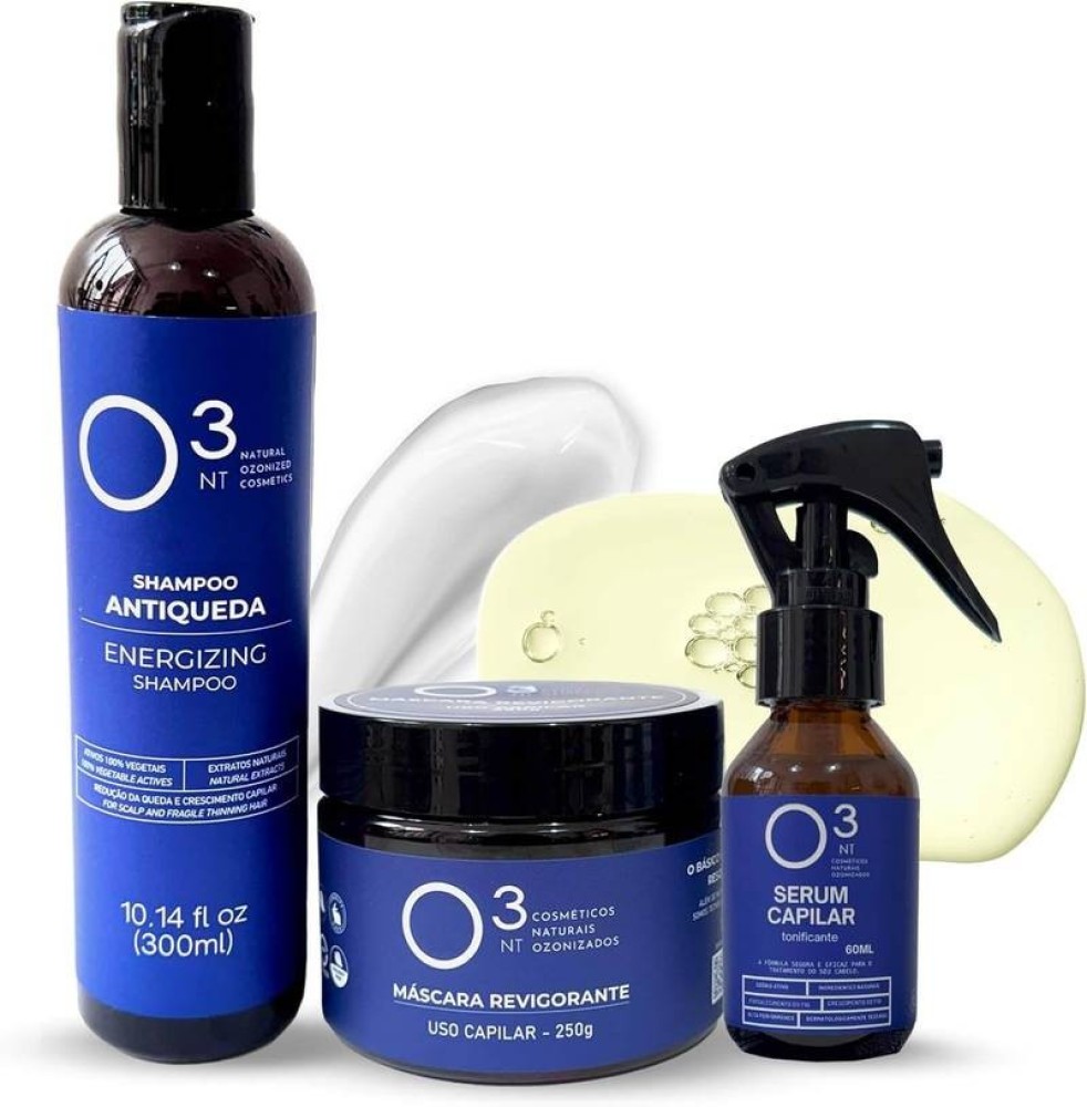 Kit Hair Care: Shampoo + Sérum Capilar + Máscara