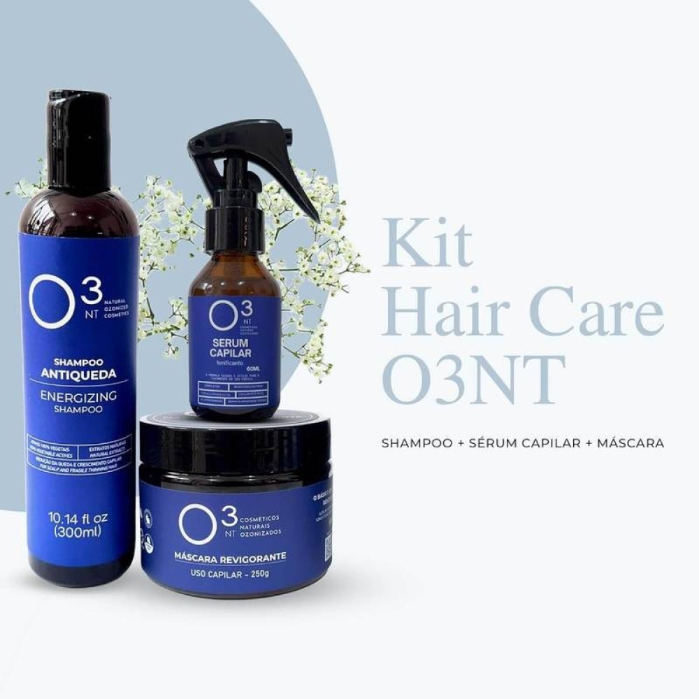 Kit Hair Care: Shampoo + Sérum Capilar + Máscara