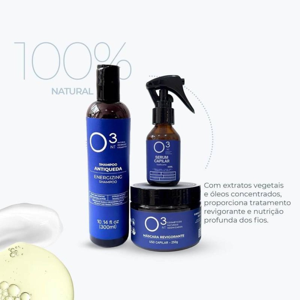 Kit Hair Care: Shampoo + Sérum Capilar + Máscara