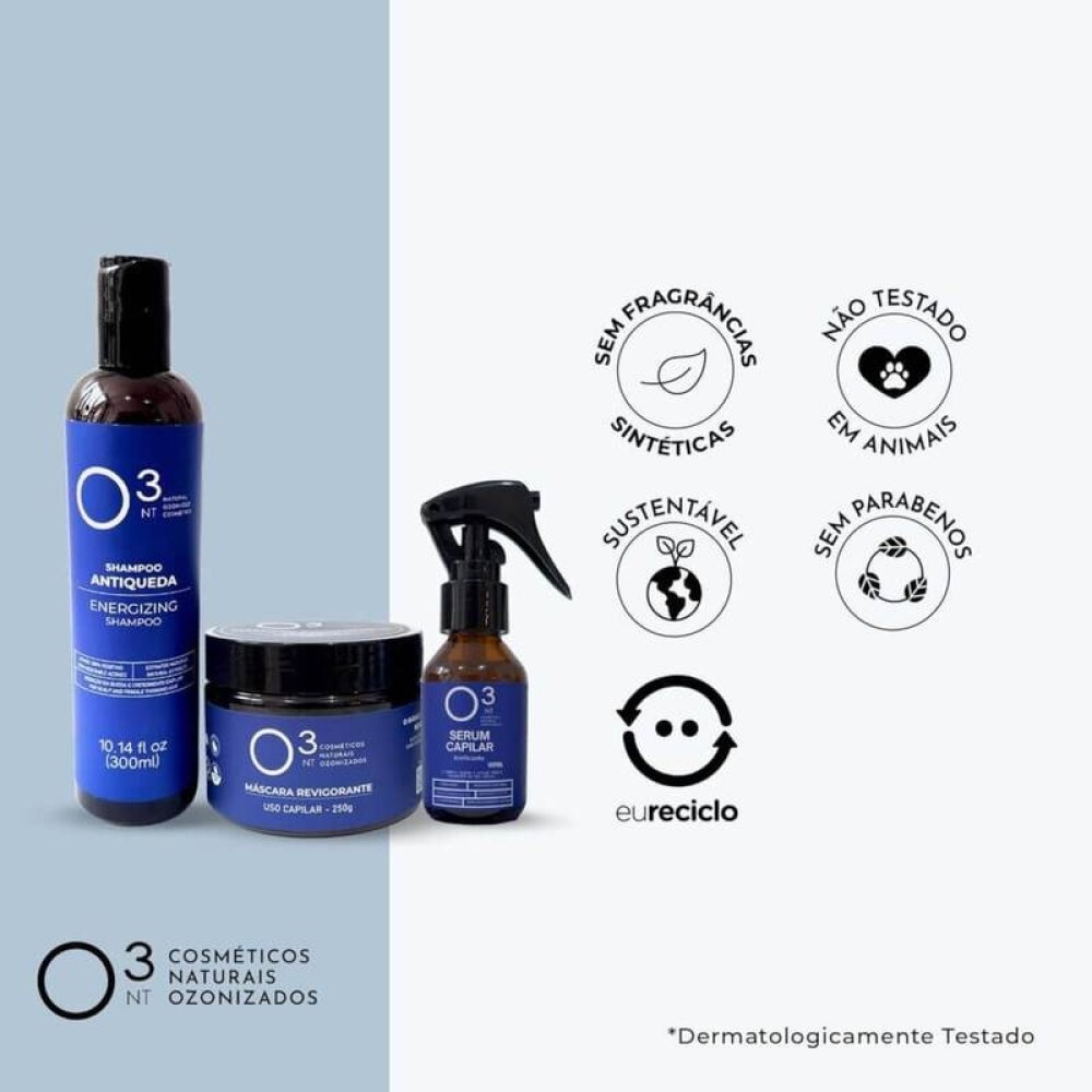 Kit Hair Care: Shampoo + Sérum Capilar + Máscara