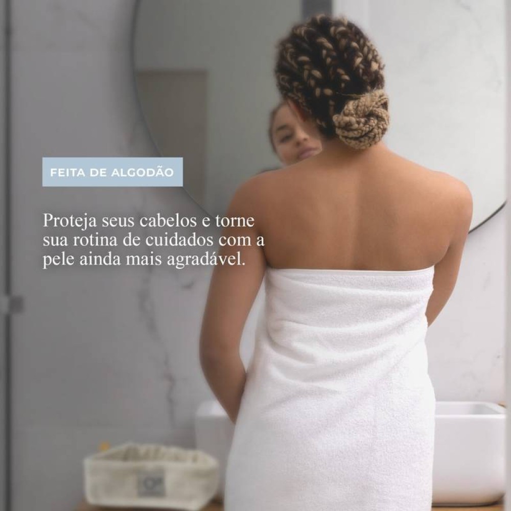 Faixa Atoalhada Para  Cabelo