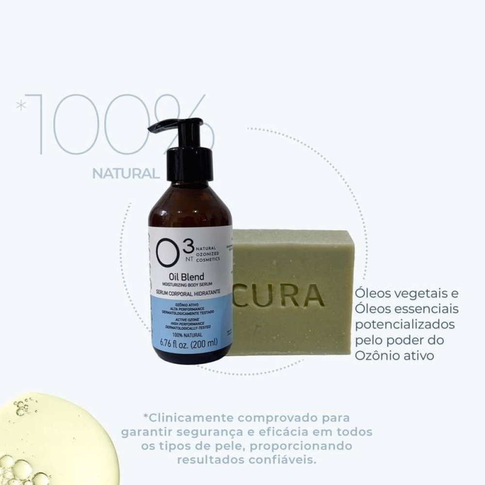 Kit Skin: Oil Blend + Sabonete CURA